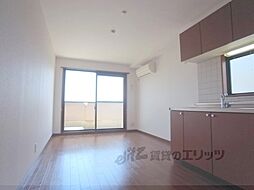 阪急京都本線 桂駅 徒歩10分の賃貸マンション 1階2LDKのリビング/ダイニング