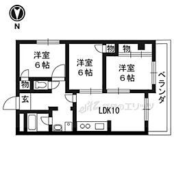 間取図画像 3LDK