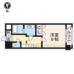 Maison・Belong 1Kの間取図画像