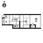 京都市下京区西七条掛越町 2階建 築56年のイメージ