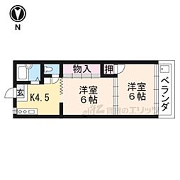 間取図画像 2K