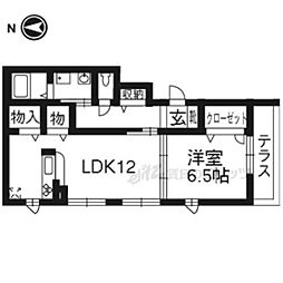 SOMNIUM藤森 1LDKの間取図画像