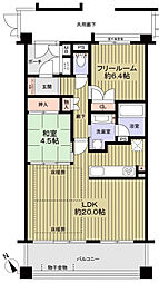 ネバーランド東石切さくら坂 1SLDKの間取図画像