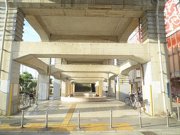 近鉄南大阪線矢田駅 791m
