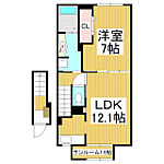 松本市波田 2階建 築4年のイメージ