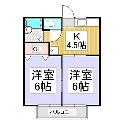 MietenLynx 2Kの間取図画像