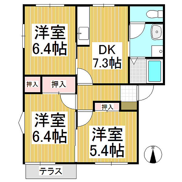 同じ建物の物件間取り写真 - ID:220002985091