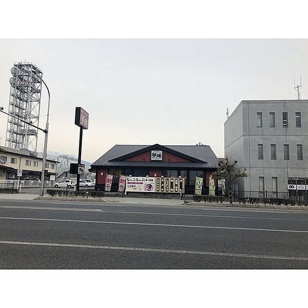 画像22:飲食店「夢庵長野ビッグハット前店まで671ｍ」