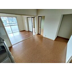 箱清水ハイツ 1階3DKのリビング/ダイニング