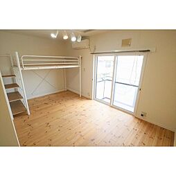 上野ハイツ 2階ワンルームのリビング/ダイニング