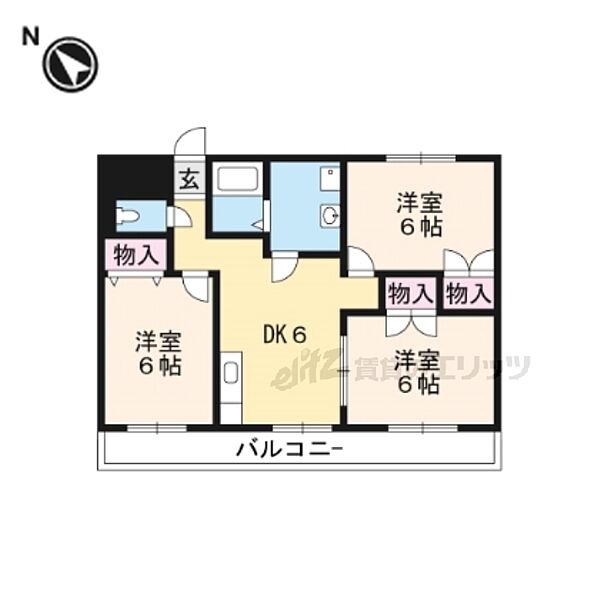 同じ建物の物件間取り写真 - ID:225005250821