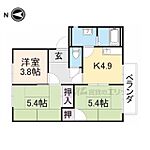 長浜市港町 2階建 築32年のイメージ