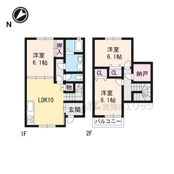 同じ建物の物件間取り写真 - ID:225005427680