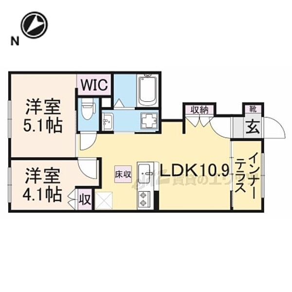 同じ建物の物件間取り写真 - ID:225005577404