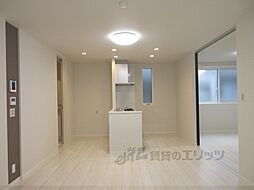 JR湖西線 比叡山坂本駅 徒歩6分の賃貸アパート 1階2LDKのリビング/ダイニング