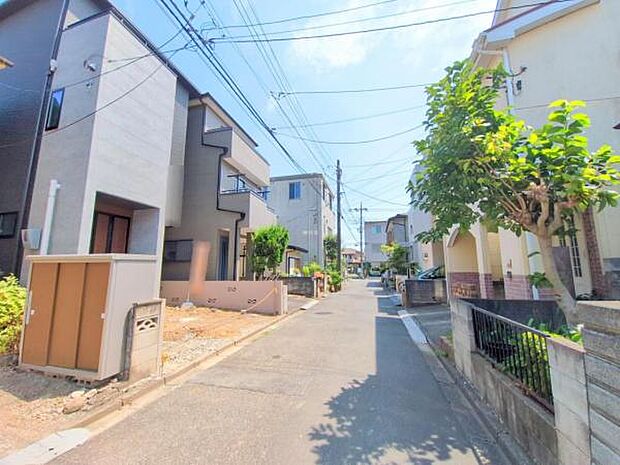 前面道路含む販売現地