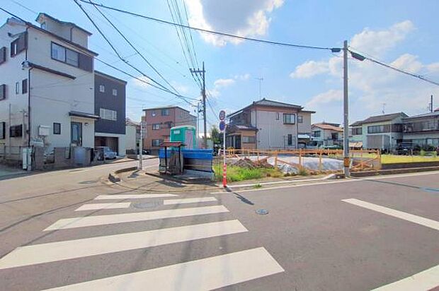 前面道路含む現地