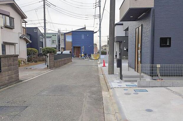前面道路含む現地/8号棟