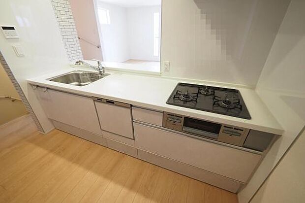 調理スペースが広めのワイドキッチン