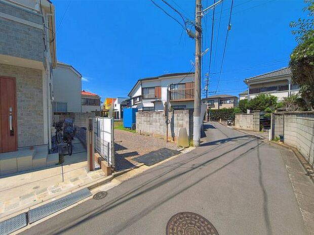前面道路含む販売現地