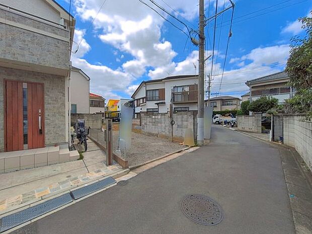 前面道路含む販売現地