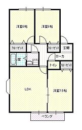 間取図画像 3LDK