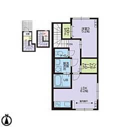 GRAND RICHESSE(グランリシェス) 1LDKの間取図画像