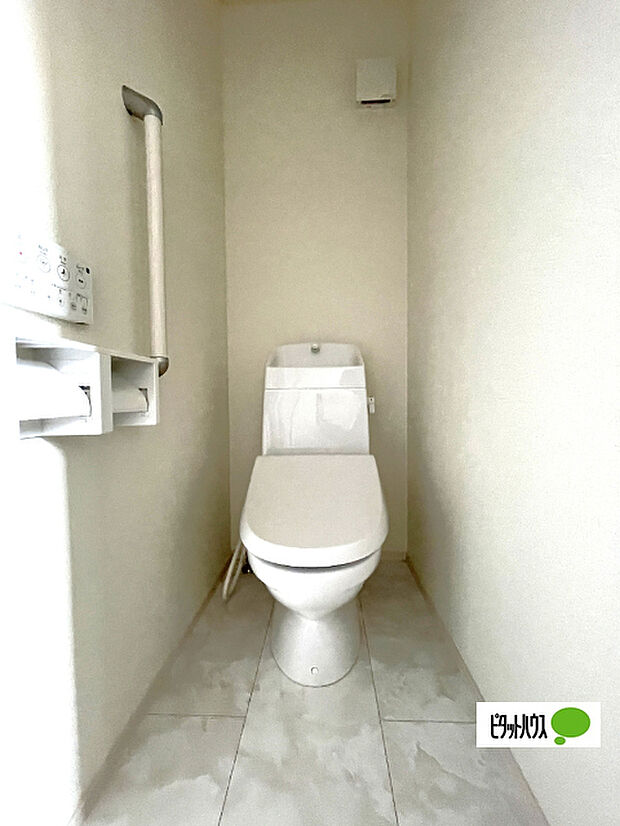 嬉しい温水暖房便座のトイレです