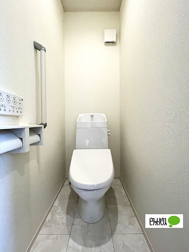 嬉しい温水暖房便座のトイレです