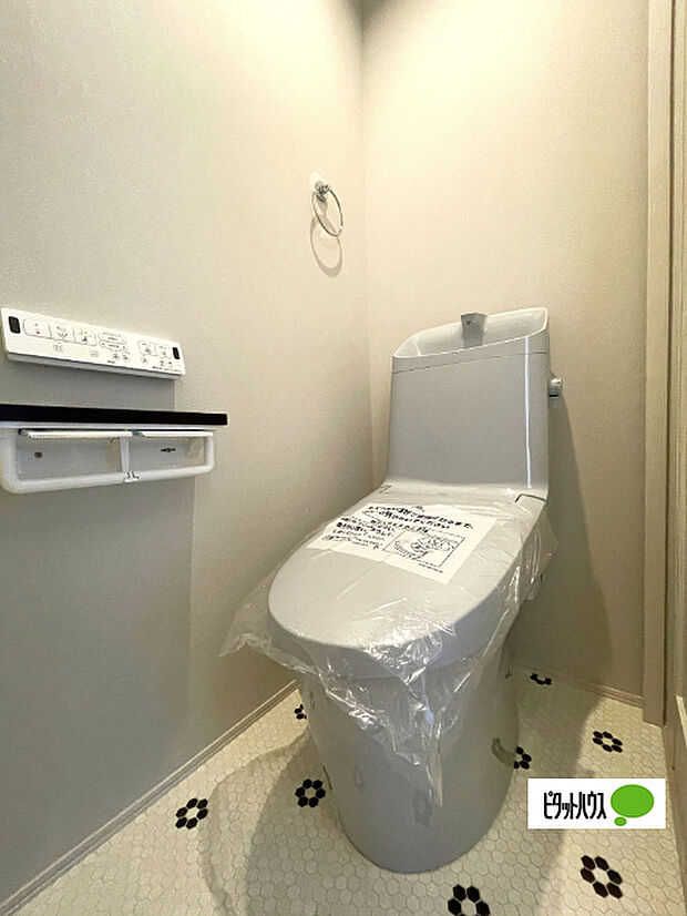 嬉しい温水暖房便座のトイレです