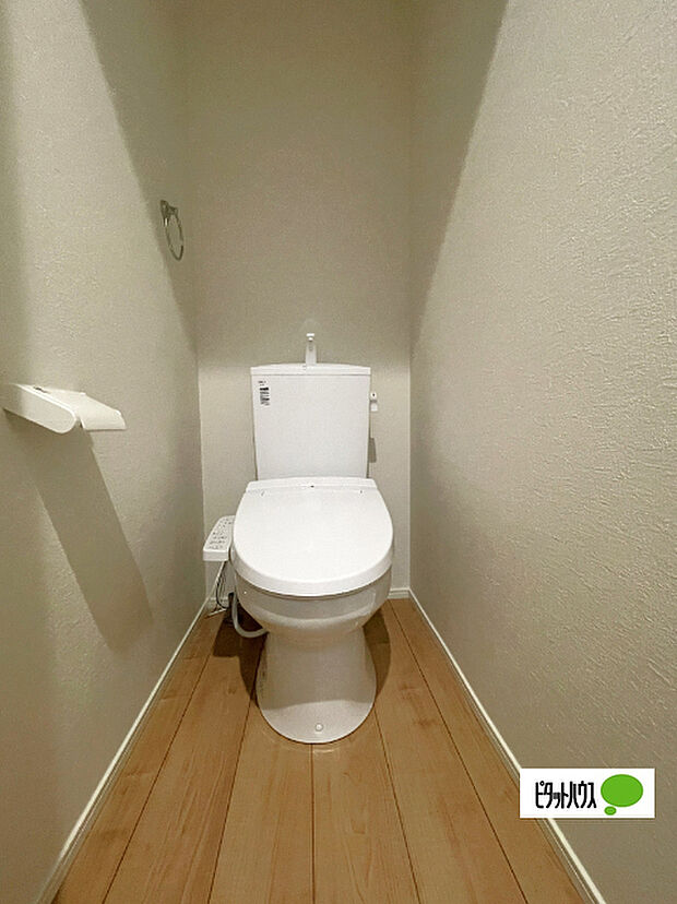 嬉しい温水暖房便座のトイレです