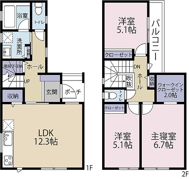 間取り図です