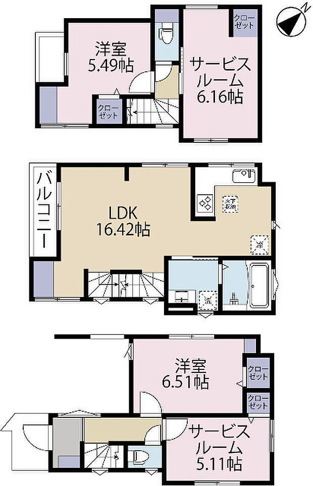 間取図です