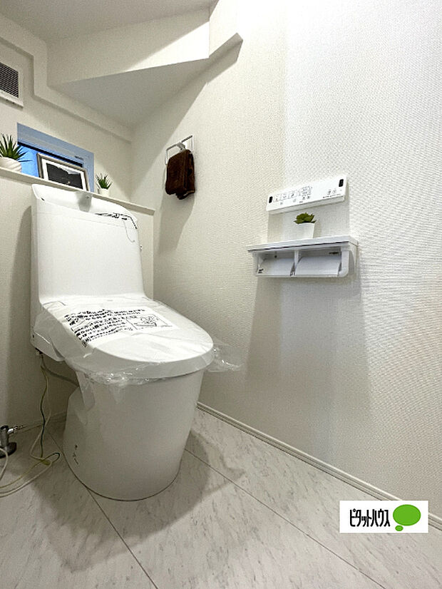 嬉しい温水暖房便座のトイレです