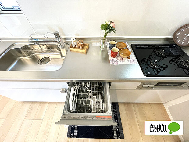 人気の食洗器付きキッチンです