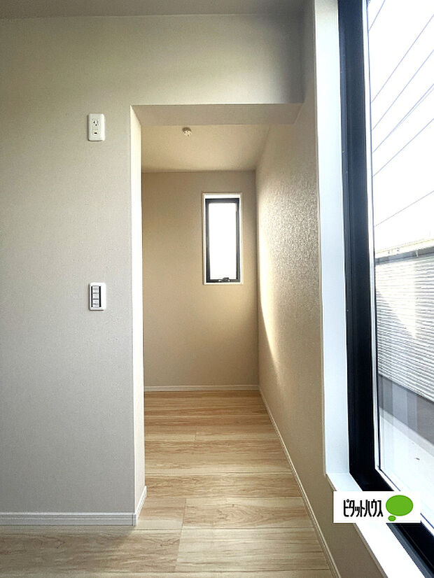 ウォークインクローゼットです