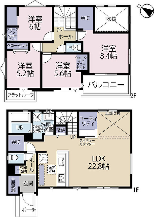 間取り図です