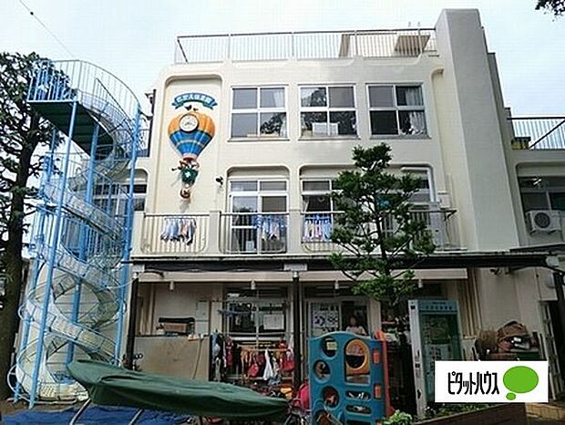 幼稚園、保育園「さかえ保育園まで800m」