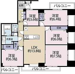 間取図画像 4SLDK