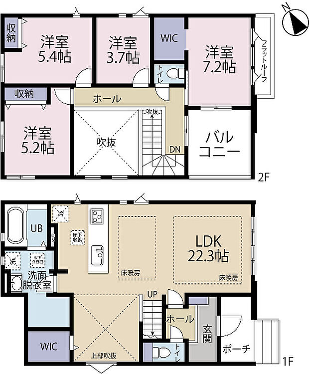 間取図です