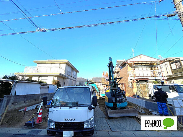 現在建築中です