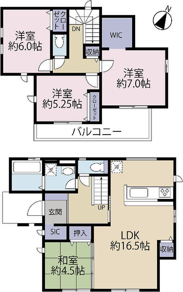 間取図です
