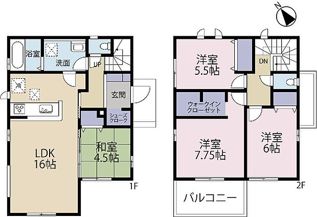 間取り図です