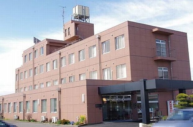 病院「滝不動病院まで885m」