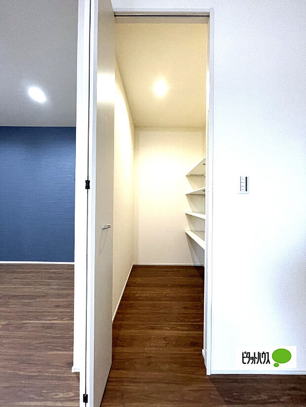 1階の収納です