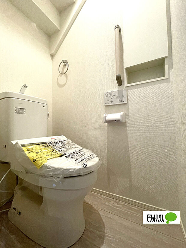 嬉しい温水暖房便座のトイレです