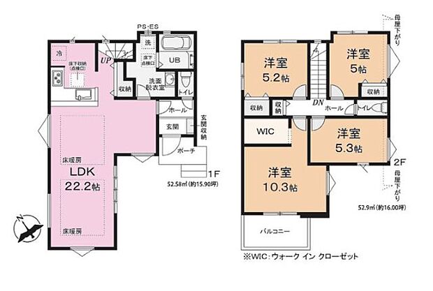 間取り図です