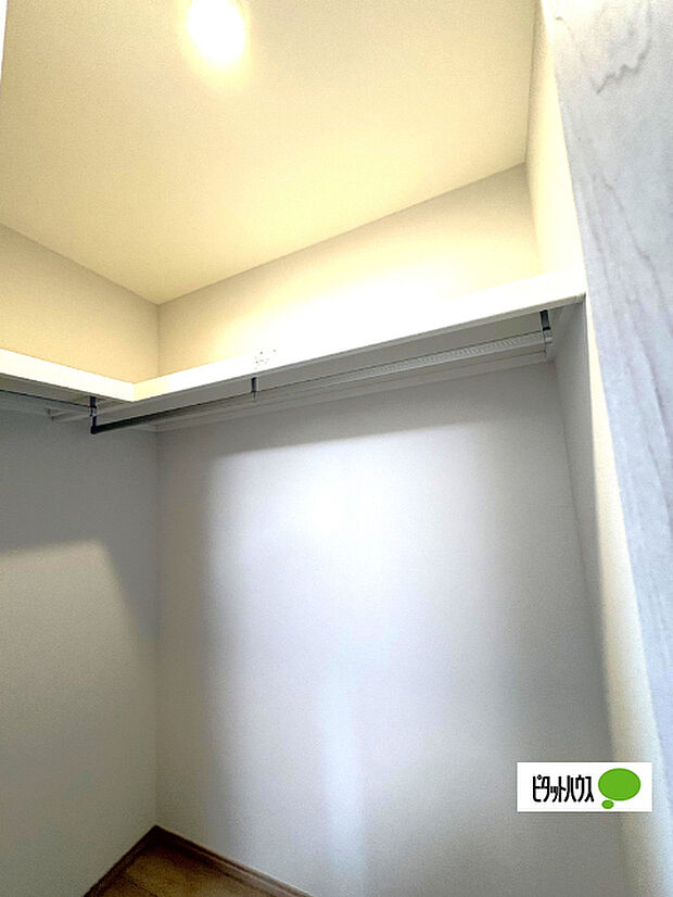 ウォークインクローゼットです