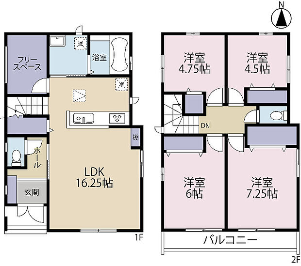 間取り図です