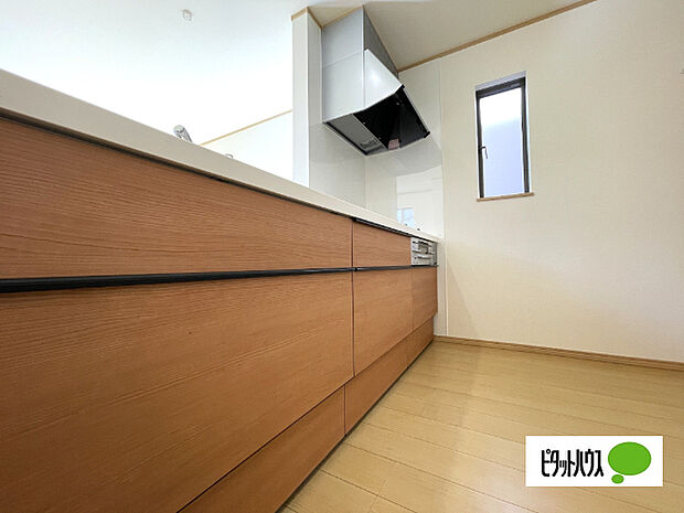 人気の対面式システムキッチンです